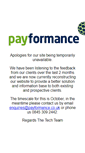 Mobile Screenshot of payformance.co.uk